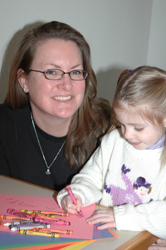Stevie, our child care director